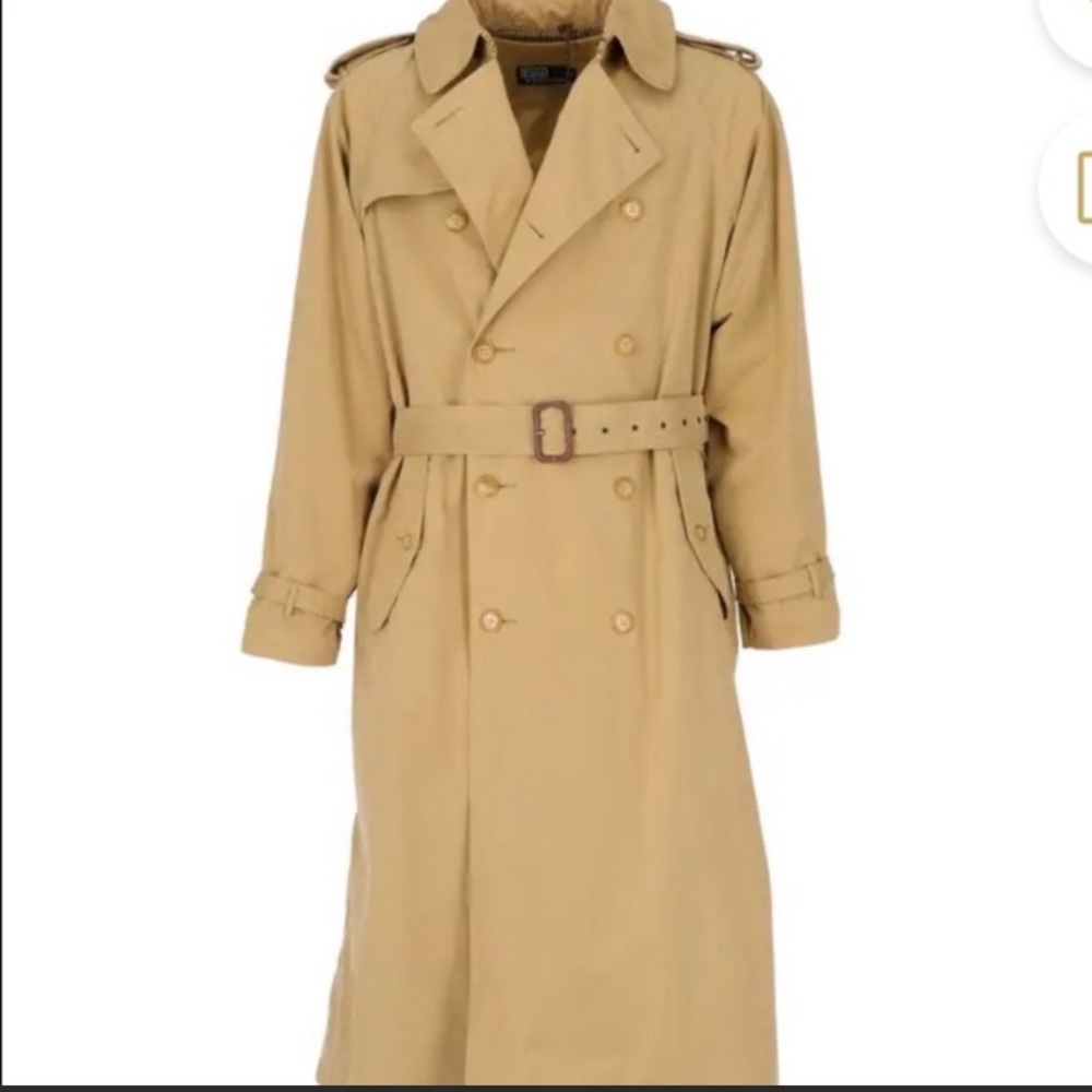 Polo by Ralph Lauren Tan Trench Coat
